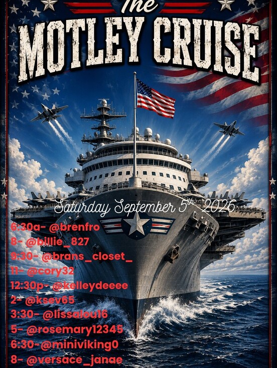 J. Crew Tops - The Motley Cruise September 5th SALUTE TO THE SERVICE